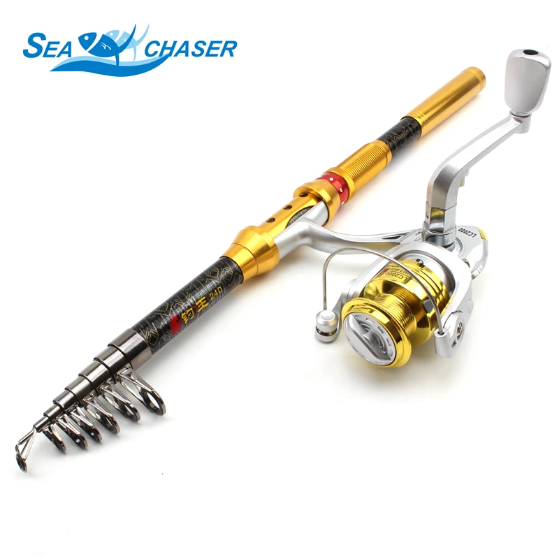 High Quality 1.8m-3.6m Telescopic Fishing Rod and 8BB Spinning Reel carp Fishing Rod Combo Set Fishing Tackle Free shipping
High Quality 1.8m-3.6m Telescopic Fishing Rod and 8BB Spinning Reel carp Fishing Rod Combo Set Fishing Tackle Free shipping