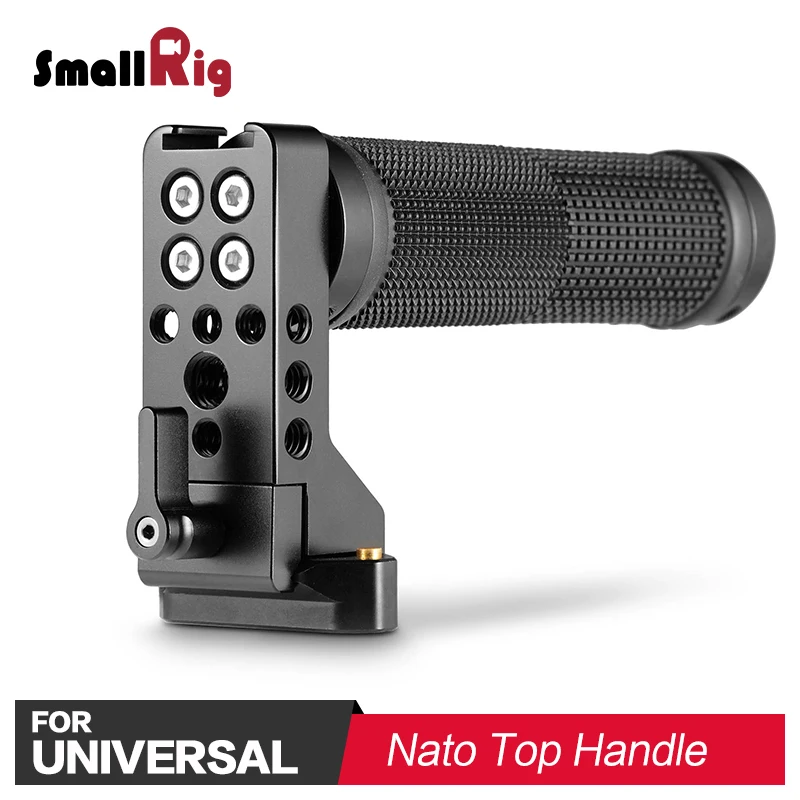 SmallRig DSLR Camera Handle Grip Video Shooting QR Quick Release Nato Hand Barcket ( Rubber ) for Sony / for Nikon Camera 2084
SmallRig DSLR Camera Handle Grip Video Shooting QR Quick Release Nato Hand Barcket ( Rubber ) for Sony / for Nikon Camera 2084