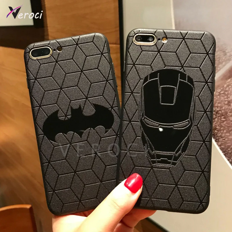 3D Case For IPhone X 8 7 Plus 6S Soft Silicone Relief Phone Cases for iPhone XS MAX XR XS iron Man Superman Batman Spider Cover
3D Case For IPhone X 8 7 Plus 6S Soft Silicone Relief Phone Cases for iPhone XS MAX XR XS iron Man Superman Batman Spider Cover