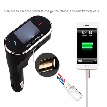 Car Kit Bluetooth FM Transmitter Wireless MP3 Player Modulator Handsfree LCD with Dual USB Charger for iPhone Samsung Smartphone
Car Kit Bluetooth FM Transmitter Wireless MP3 Player Modulator Handsfree LCD with Dual USB Charger for iPhone Samsung Smartphone