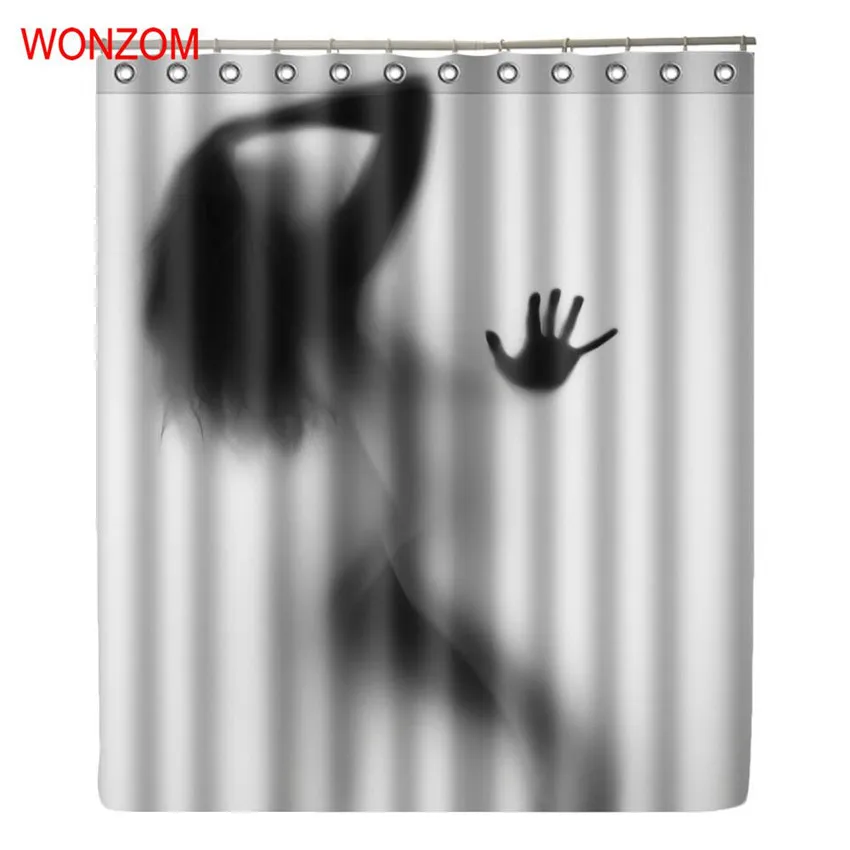 WONZOM Sexy Girl Shower Curtains with 12 Hooks For Bathroom Decor Modern Bath Waterproof Curtain 2017 New Bathroom Accessories
WONZOM Sexy Girl Shower Curtains with 12 Hooks For Bathroom Decor Modern Bath Waterproof Curtain 2017 New Bathroom Accessories