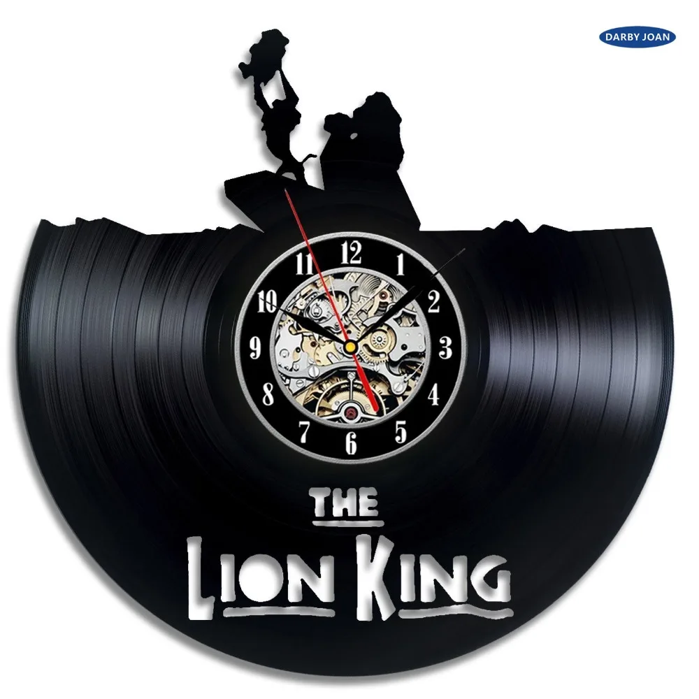 The Lion King Art Vinyl Wall Clock Gift Room Modern Home Record Vintage Decoration
The Lion King Art Vinyl Wall Clock Gift Room Modern Home Record Vintage Decoration