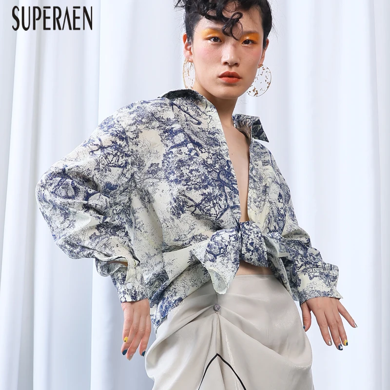 SuperAen Printed Fashion Women Sunscreen Shirt Summer New 2019 Cotton Blouses and Tops Female Long Sleeve Women Clothing
SuperAen Printed Fashion Women Sunscreen Shirt Summer New 2019 Cotton Blouses and Tops Female Long Sleeve Women Clothing