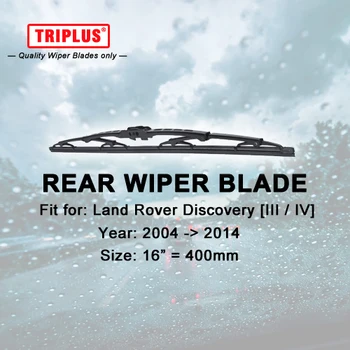 Rear Wiper Blade for Land Rover Discovery III IV (2004-2014) 1pc 16" 400mm, Discovery 3 4 Rear Windscreen Wipers
Rear Wiper Blade for Land Rover Discovery III IV (2004-2014) 1pc 16" 400mm, Discovery 3 4 Rear Windscreen Wipers