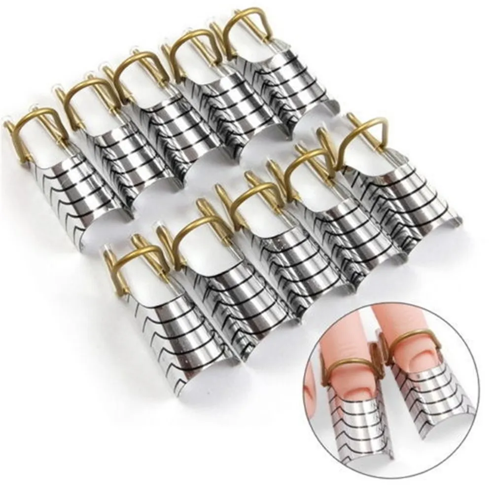 10PCs Nail Guide Art Curved Shape Extension Tips French Foil Acrylic Polish Gel UV Design Form Reusable Metal Mold Manicure Tool
10PCs Nail Guide Art Curved Shape Extension Tips French Foil Acrylic Polish Gel UV Design Form Reusable Metal Mold Manicure Tool