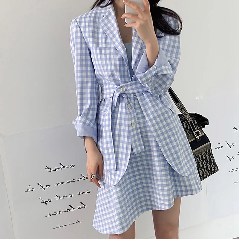 SuperAen Plaid Fashion Suit Jacket Female 2019 Spring and Summer New Casual Women Jacket Wild Lace Cotton Women Clothing
SuperAen Plaid Fashion Suit Jacket Female 2019 Spring and Summer New Casual Women Jacket Wild Lace Cotton Women Clothing