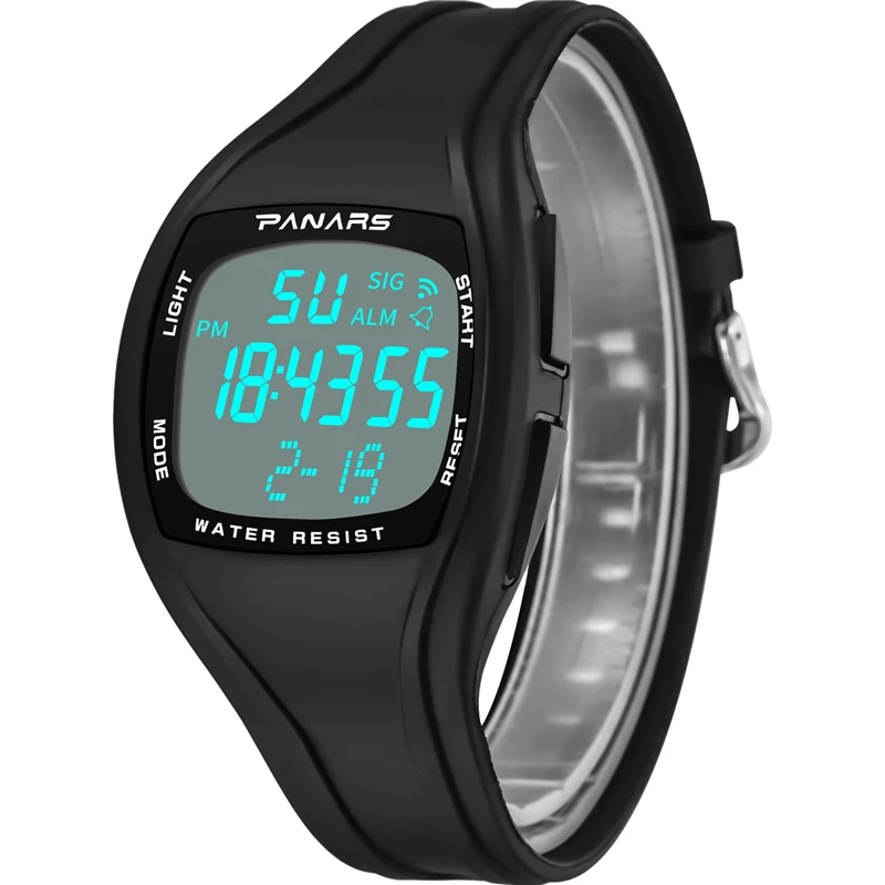 PANARS 2019 Fashion Mens Sport Watch Waterproof Swimming Wrist Watch Men Fitness Digital Watches Alarm Timer Clock Relogios
PANARS 2019 Fashion Mens Sport Watch Waterproof Swimming Wrist Watch Men Fitness Digital Watches Alarm Timer Clock Relogios