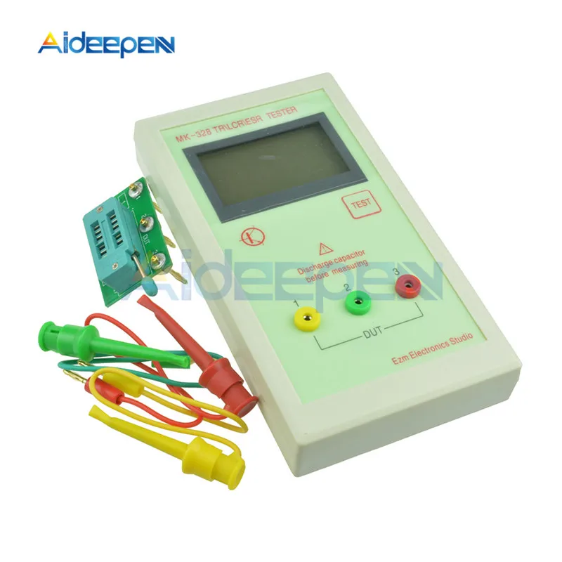 MK-328 Transistor Tester ESR Meter Inductance Capacitance Resistance LCR TEST MOS/PNP/NPN Automatic Detection
MK-328 Transistor Tester ESR Meter Inductance Capacitance Resistance LCR TEST MOS/PNP/NPN Automatic Detection