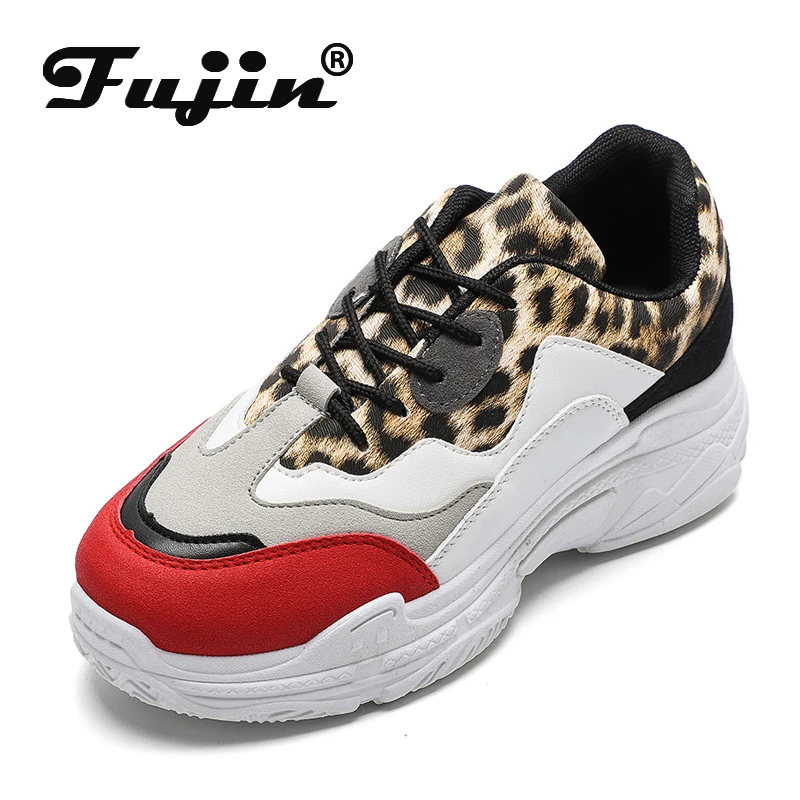 Fujin Women Casual Shoes Dropshipping Female European and American Style Color Matching Leopard Print Old Shoes Women Sneakers
Fujin Women Casual Shoes Dropshipping Female European and American Style Color Matching Leopard Print Old Shoes Women Sneakers