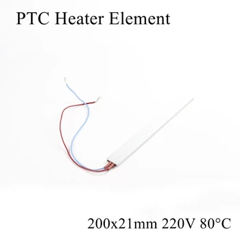 200x21mm 220V 80 Degree Celsius Aluminum PTC Heater Element Constant Thermostat Thermistor Air Heating Sensor Shell 200*21mm
200x21mm 220V 80 Degree Celsius Aluminum PTC Heater Element Constant Thermostat Thermistor Air Heating Sensor Shell 200*21mm