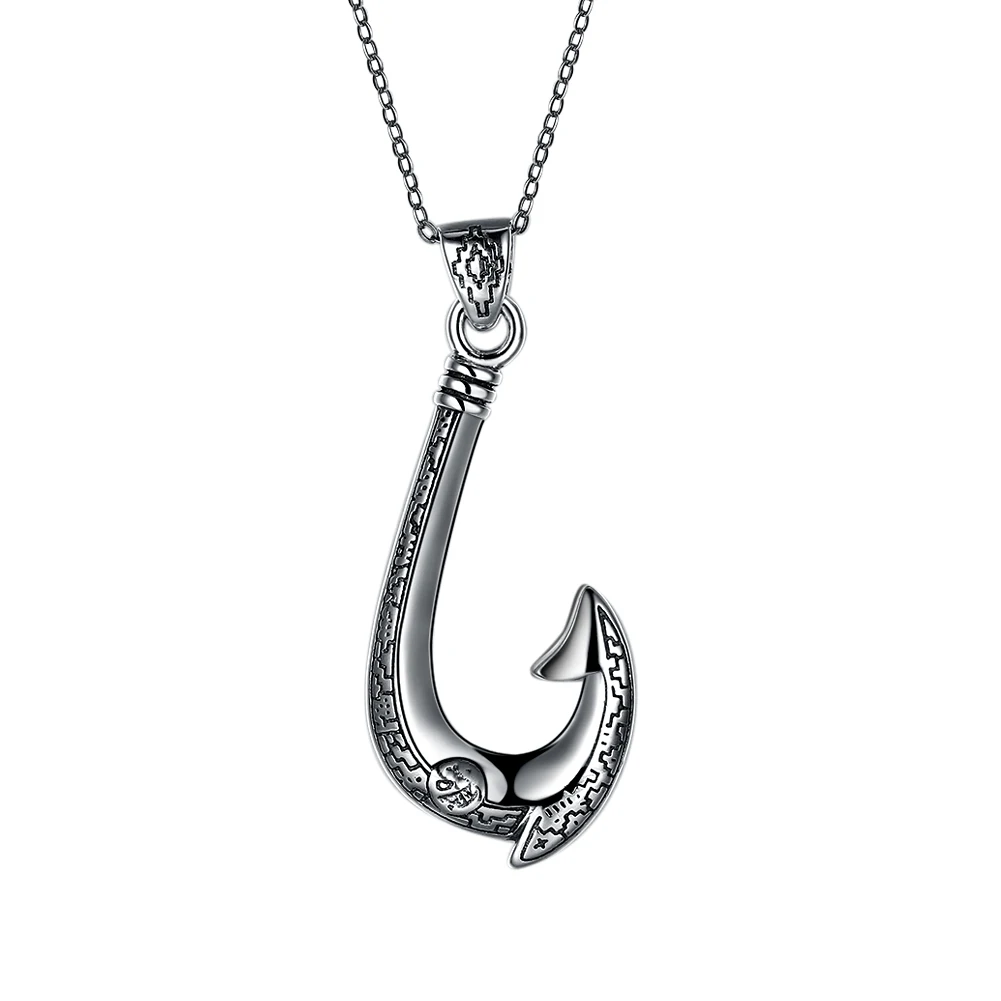 Retro 925 Sterling Silver Anchor Pendant Necklace Vintage Carved Ancient Silver Hook Drop Necklace for Women Men Punk Jewelry
Retro 925 Sterling Silver Anchor Pendant Necklace Vintage Carved Ancient Silver Hook Drop Necklace for Women Men Punk Jewelry
