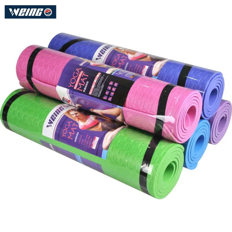 WEING WY47 8 MM TPE Non-slip Yoga Mats For Fitness Gym Exercise Poisonless And Tastless Bubbles Full Fell Soft
WEING WY47 8 MM TPE Non-slip Yoga Mats For Fitness Gym Exercise Poisonless And Tastless Bubbles Full Fell Soft