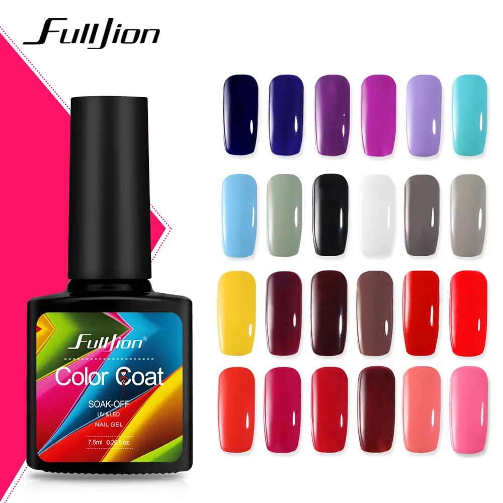 Fulljion Nail Polish Nail Art Gel Nail Polish Candy Solid Colors Soak-off UV LED 7.5ml Hybrid Gel Varnishes Lacquer Nails Primer
Fulljion Nail Polish Nail Art Gel Nail Polish Candy Solid Colors Soak-off UV LED 7.5ml Hybrid Gel Varnishes Lacquer Nails Primer