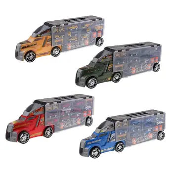 1/12 Simulation Transport Truck + 8pcs Mini Car Vehicle Model Educational Toys Birthday Gift for Children Kids Toddler
1/12 Simulation Transport Truck + 8pcs Mini Car Vehicle Model Educational Toys Birthday Gift for Children Kids Toddler