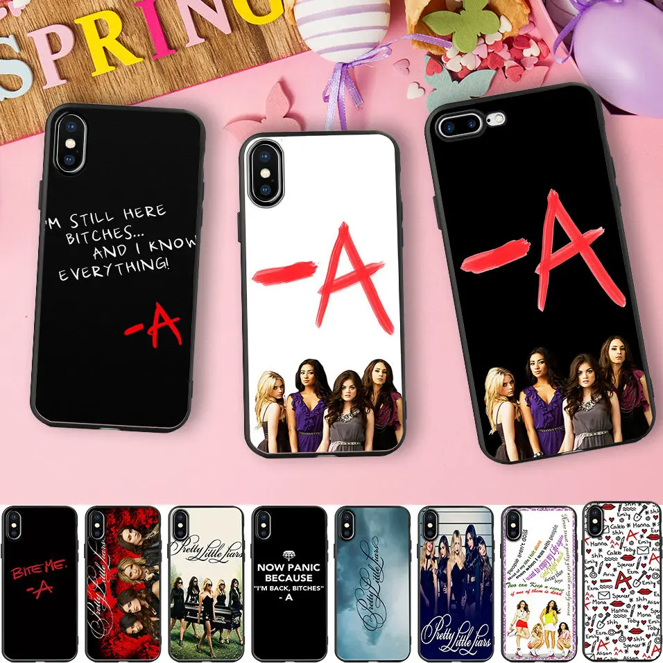 For iPhone X Case Pretty Little Liars Soft Silicone Phone Cover Case For iPhone 6 6S 7 8 Plus 5 5S SE Coque For Women
For iPhone X Case Pretty Little Liars Soft Silicone Phone Cover Case For iPhone 6 6S 7 8 Plus 5 5S SE Coque For Women