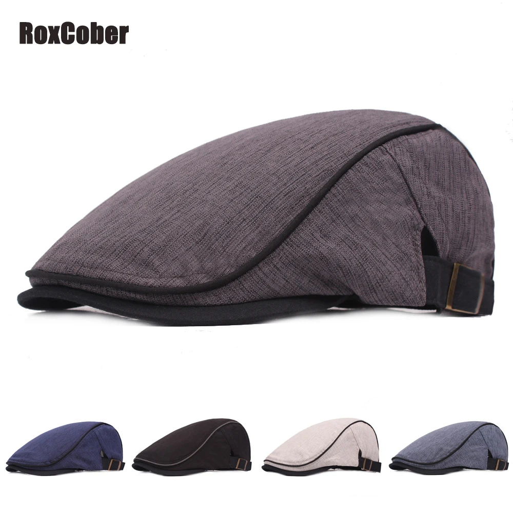 RoxCober High Quality New Cotton Blend Flat Cap Simple Fashion Ivy Gatsby Visor Vintage Newsboy Caps Adjustable Berets
RoxCober High Quality New Cotton Blend Flat Cap Simple Fashion Ivy Gatsby Visor Vintage Newsboy Caps Adjustable Berets