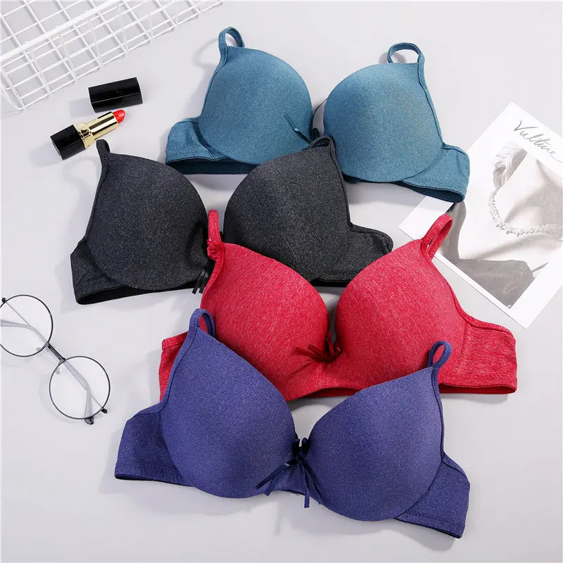 Women Deep V Sexy Push Up Bra One-piece Seamless Bow Lingerie Soft Comfortable Underwear
Women Deep V Sexy Push Up Bra One-piece Seamless Bow Lingerie Soft Comfortable Underwear