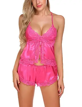 Womens Lady Sexy Pajama Set 2Pcs Babydoll G-String Shorts Ladies Underwear Lingerie Thong Nightwear Vest Bra Women Clothing
Womens Lady Sexy Pajama Set 2Pcs Babydoll G-String Shorts Ladies Underwear Lingerie Thong Nightwear Vest Bra Women Clothing