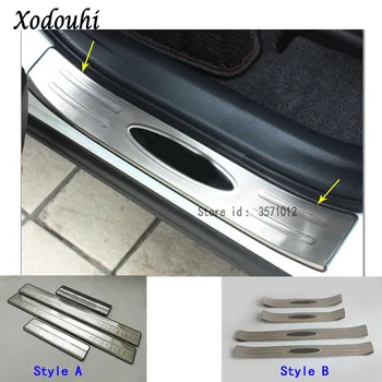 For Toyota RAV4 2016 2017 2018 Car Cover Stainless Steel Pedal Door Sill Scuff Plate Cover External Threshold Part 4pcs
For Toyota RAV4 2016 2017 2018 Car Cover Stainless Steel Pedal Door Sill Scuff Plate Cover External Threshold Part 4pcs