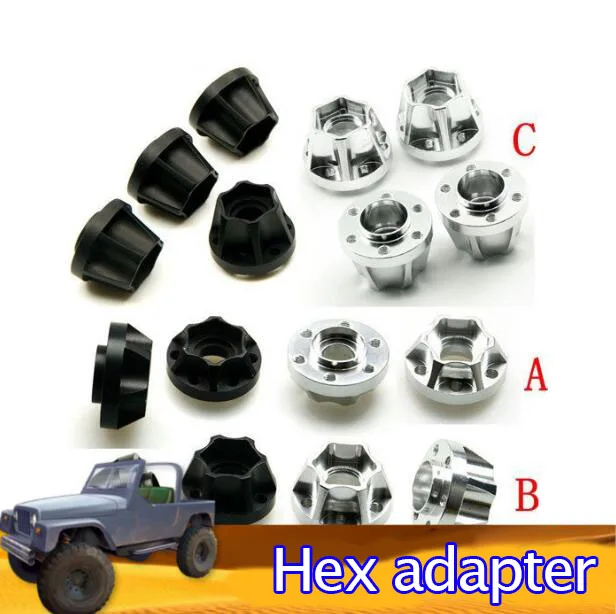 4pcs Aluminium 12mm Hex nuts adapters combiner for AXIAL SCX10 AX10 1.9/2.2 inch 1.9"/2.2" tire wheel hubs upgrade spare parts
4pcs Aluminium 12mm Hex nuts adapters combiner for AXIAL SCX10 AX10 1.9/2.2 inch 1.9"/2.2" tire wheel hubs upgrade spare parts