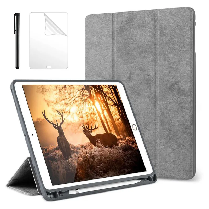 Slim Smart Case For iPad Pro 12.9 2018 with Pencil Holder Trifold Stand Auto Sleep/Wake Protective Cover for iPad Pro 12.9 case
Slim Smart Case For iPad Pro 12.9 2018 with Pencil Holder Trifold Stand Auto Sleep/Wake Protective Cover for iPad Pro 12.9 case
