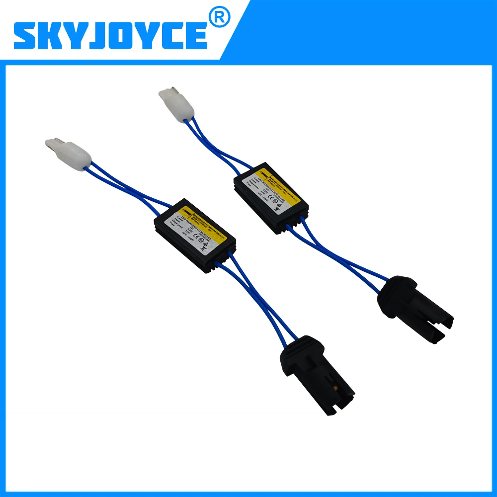 2018 SKYJOYCE 1 Pair 12V T10 LED Warning Canceller Decoder T10 W5W 501 168 194 NO Error Canbus T10 Hard LED Decoder
2018 SKYJOYCE 1 Pair 12V T10 LED Warning Canceller Decoder T10 W5W 501 168 194 NO Error Canbus T10 Hard LED Decoder