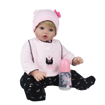 New Design 50cm Silicone Reborn Dolls Boneca Reborn babies Realista Fashion Dolls For Princess Children Birthday Gift
New Design 50cm Silicone Reborn Dolls Boneca Reborn babies Realista Fashion Dolls For Princess Children Birthday Gift