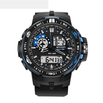 2017 Newly Designed Sport Watch Luxury Double Display Cold Light Electronic Waterproof Mens Hot Dropship Y717*
2017 Newly Designed Sport Watch Luxury Double Display Cold Light Electronic Waterproof Mens Hot Dropship Y717*