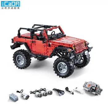 Priority Line CADA C61006 RC Block Off-road Cars Wireless Adventurer Double-door Vehicle RC Block Building Car Toy LED Light
Priority Line CADA C61006 RC Block Off-road Cars Wireless Adventurer Double-door Vehicle RC Block Building Car Toy LED Light