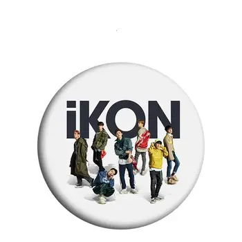Kpop iKON Return Album Round Badge Bobby B.I Cute Brooch Pins for Clothes Hats Backpack Accessories
Kpop iKON Return Album Round Badge Bobby B.I Cute Brooch Pins for Clothes Hats Backpack Accessories