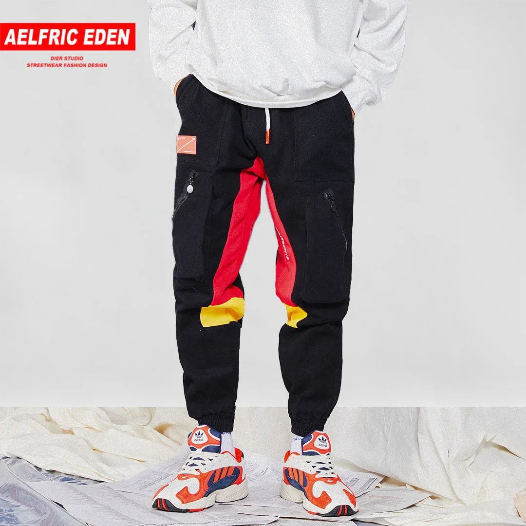 Aelfric Eden 2018 Mens Hip Hop Joggers Track Pants Hip Hop Color Block Patchwork Fashion Casual Male Sweatpants Streetwear UR60
Aelfric Eden 2018 Mens Hip Hop Joggers Track Pants Hip Hop Color Block Patchwork Fashion Casual Male Sweatpants Streetwear UR60