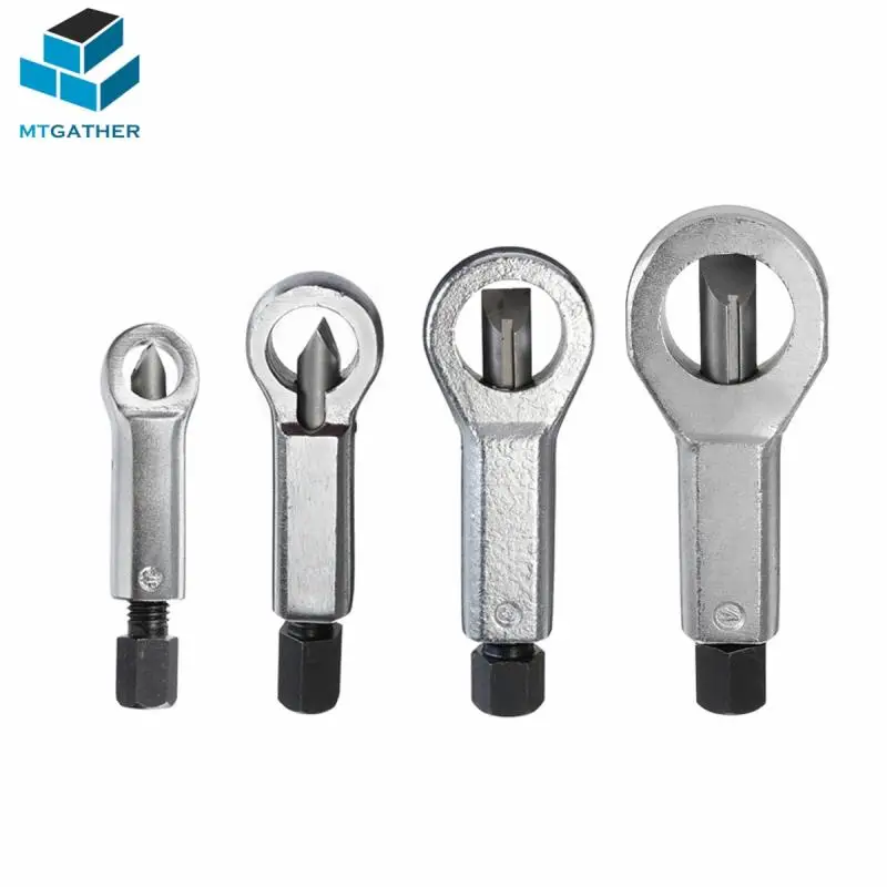 MTGATHER 4 Size Heavy Nut Splotter Set Brkoken Nut Remover Splitter Splitting Tool 9-27mm Durable Good Brand Product
MTGATHER 4 Size Heavy Nut Splotter Set Brkoken Nut Remover Splitter Splitting Tool 9-27mm Durable Good Brand Product