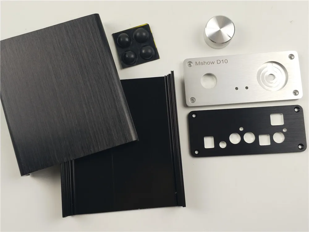 Алюминиевый Чехол для ES9038Q2M DAC box V1.07 HIFI аудио DSD чехол es9038 MINI DIY|Усилители мощности|