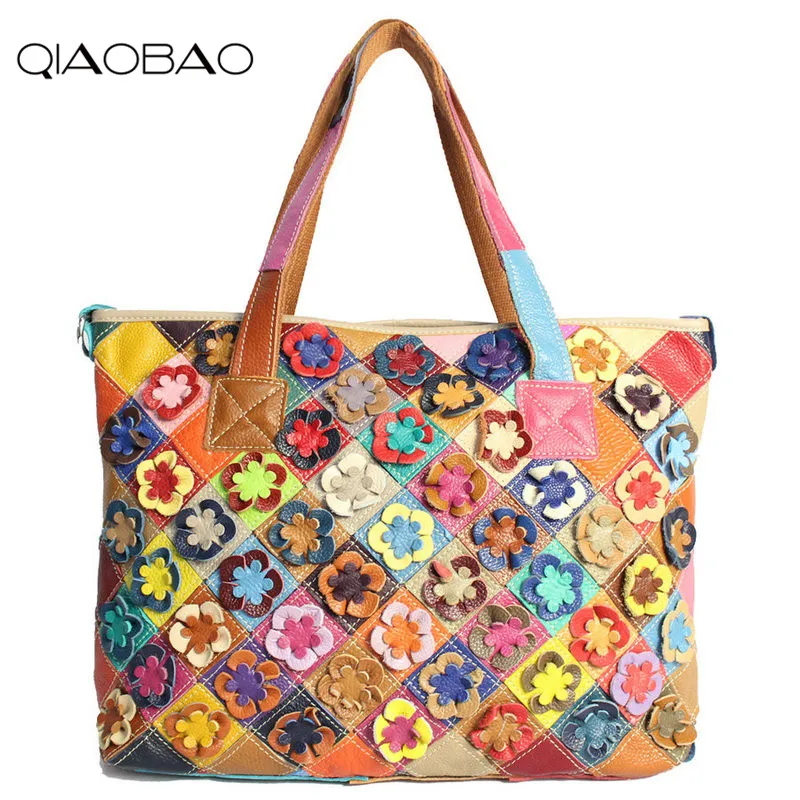QIAOBAO 2019 New 100% Cowhide Leather Handbags Women Patchwork Ladies Hand Bags Girls Soft Genuine Leather Shoulder Bag Ladybag
QIAOBAO 2019 New 100% Cowhide Leather Handbags Women Patchwork Ladies Hand Bags Girls Soft Genuine Leather Shoulder Bag Ladybag