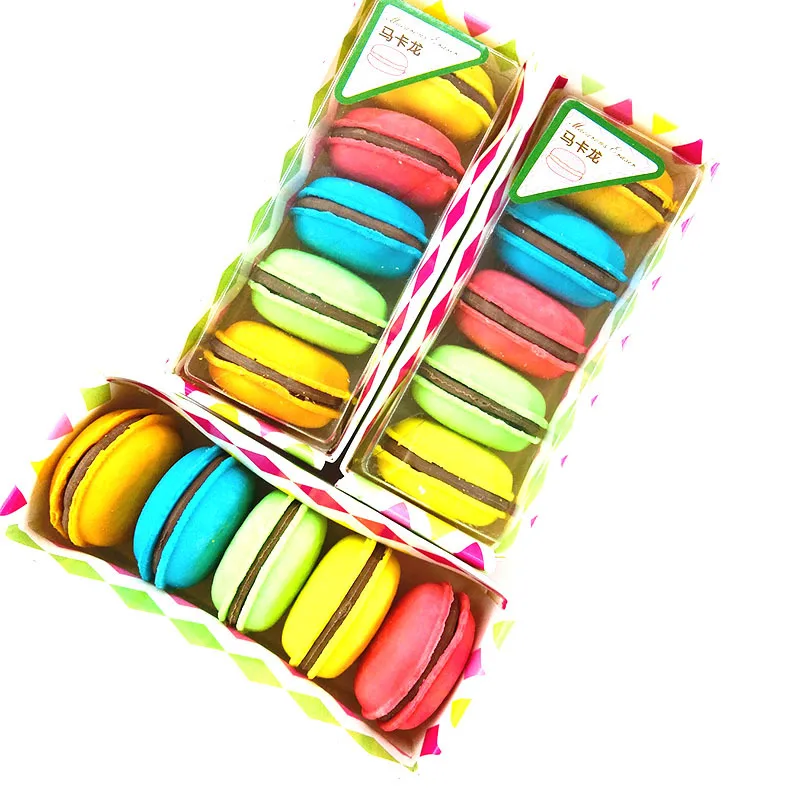 4 pack =20pcs Kawaii Korea stationery delicious dessert Macaron Cake gustless fresh Eraser school supplies
4 pack =20pcs Kawaii Korea stationery delicious dessert Macaron Cake gustless fresh Eraser school supplies