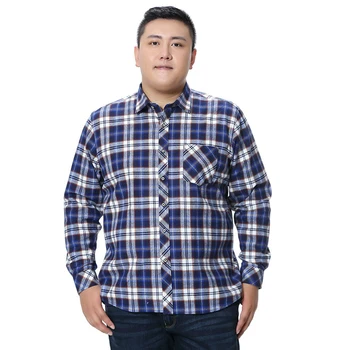 2018 Autumn Summer Male Casual Shirt Men Long Sleeve Plaid Dress Shirt 100% Cotton 5XL 6XL 7XL 8XL Shirts Camisa Masculina
2018 Autumn Summer Male Casual Shirt Men Long Sleeve Plaid Dress Shirt 100% Cotton 5XL 6XL 7XL 8XL Shirts Camisa Masculina