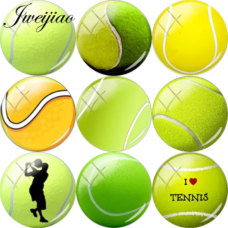 JWEIJIAO I Love Tennis Image DIY Glass Cabochon Dome Tennis Football Ball Picture Demo Flat Back Making Findings
JWEIJIAO I Love Tennis Image DIY Glass Cabochon Dome Tennis Football Ball Picture Demo Flat Back Making Findings