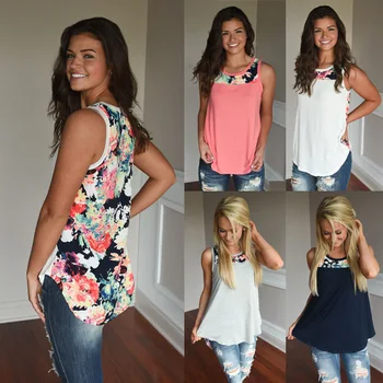 2019 New Fashion Women T Shirt Casual Summer Tops O-Neck Patchwork Print T Shirt Loose Plus Size Ladies T Shirt Top Blusa 3XL
2019 New Fashion Women T Shirt Casual Summer Tops O-Neck Patchwork Print T Shirt Loose Plus Size Ladies T Shirt Top Blusa 3XL