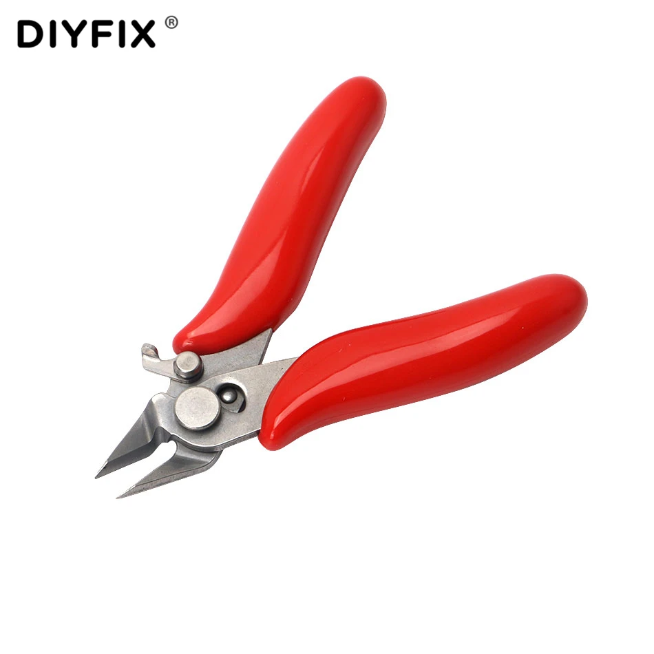 DIYFIX 3.5" Mini Diagonal Cutting Pliers Wire Cable Side Flush Cutter Plier with Lock Hand Tools Herramientas
DIYFIX 3.5" Mini Diagonal Cutting Pliers Wire Cable Side Flush Cutter Plier with Lock Hand Tools Herramientas