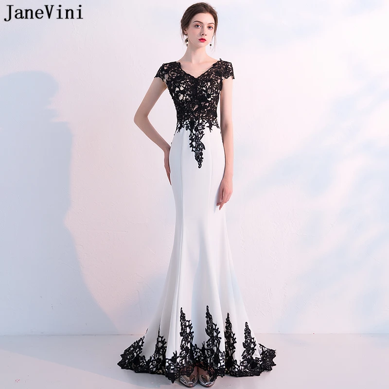 JaneVini 2018 Vintage Lace Applique Mermaid Mother of The Bride Dresses V Neck Women Formal Evening Dress for Dinner Party Gowns
JaneVini 2018 Vintage Lace Applique Mermaid Mother of The Bride Dresses V Neck Women Formal Evening Dress for Dinner Party Gowns