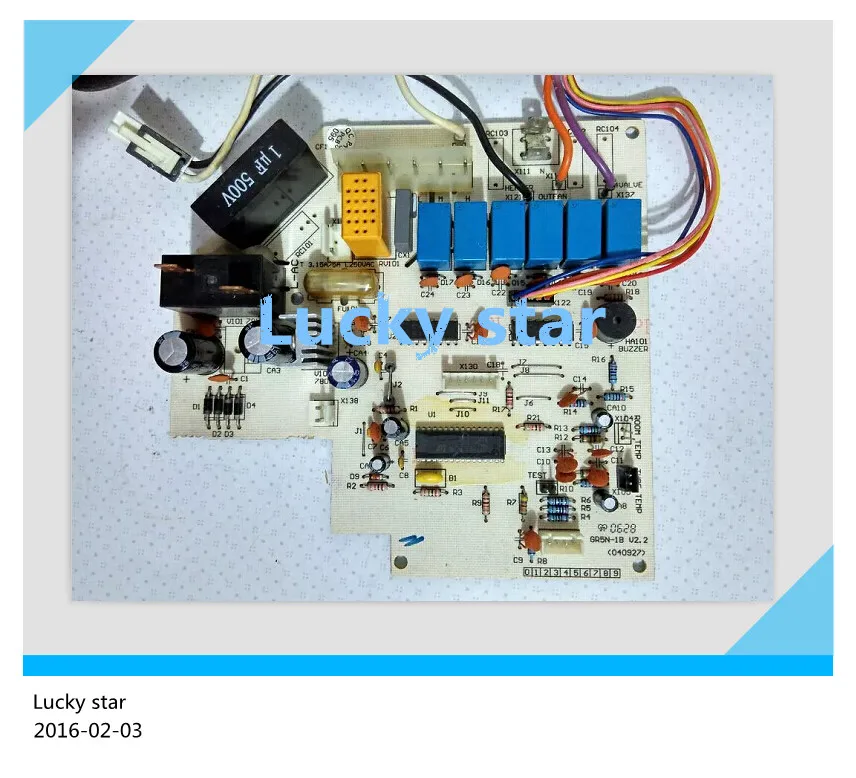 

98% new for Gree Air conditioning computer board circuit board 5L53BY 300558381 GR5N good working