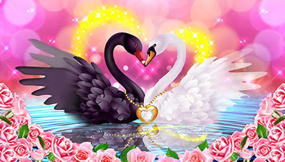 5D DIY diamond embroidery painting swan love full square rhinestone diamond mosaic home decorative needlework diamant
5D DIY diamond embroidery painting swan love full square rhinestone diamond mosaic home decorative needlework diamant