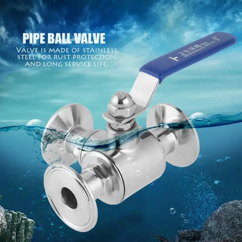 BSPT 3/4" Stainless Steel SUS304 Ball Valve Sanitary Pipe Ball Valve Three-way Type Balls Boost Controller Refrigerant Charging
BSPT 3/4" Stainless Steel SUS304 Ball Valve Sanitary Pipe Ball Valve Three-way Type Balls Boost Controller Refrigerant Charging