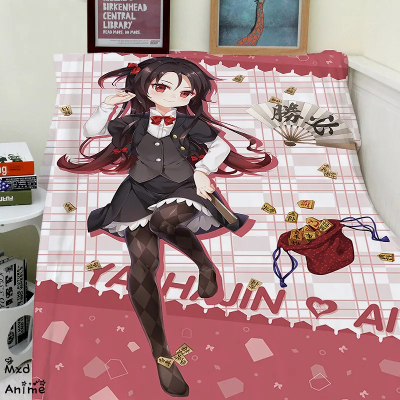 Anime The Ryuo's Work is Never Done Ai Yashajin Super Soft Velvet Plush Throw Blanket Modern Line Art Blanket for Couch blanket
Anime The Ryuo's Work is Never Done Ai Yashajin Super Soft Velvet Plush Throw Blanket Modern Line Art Blanket for Couch blanket