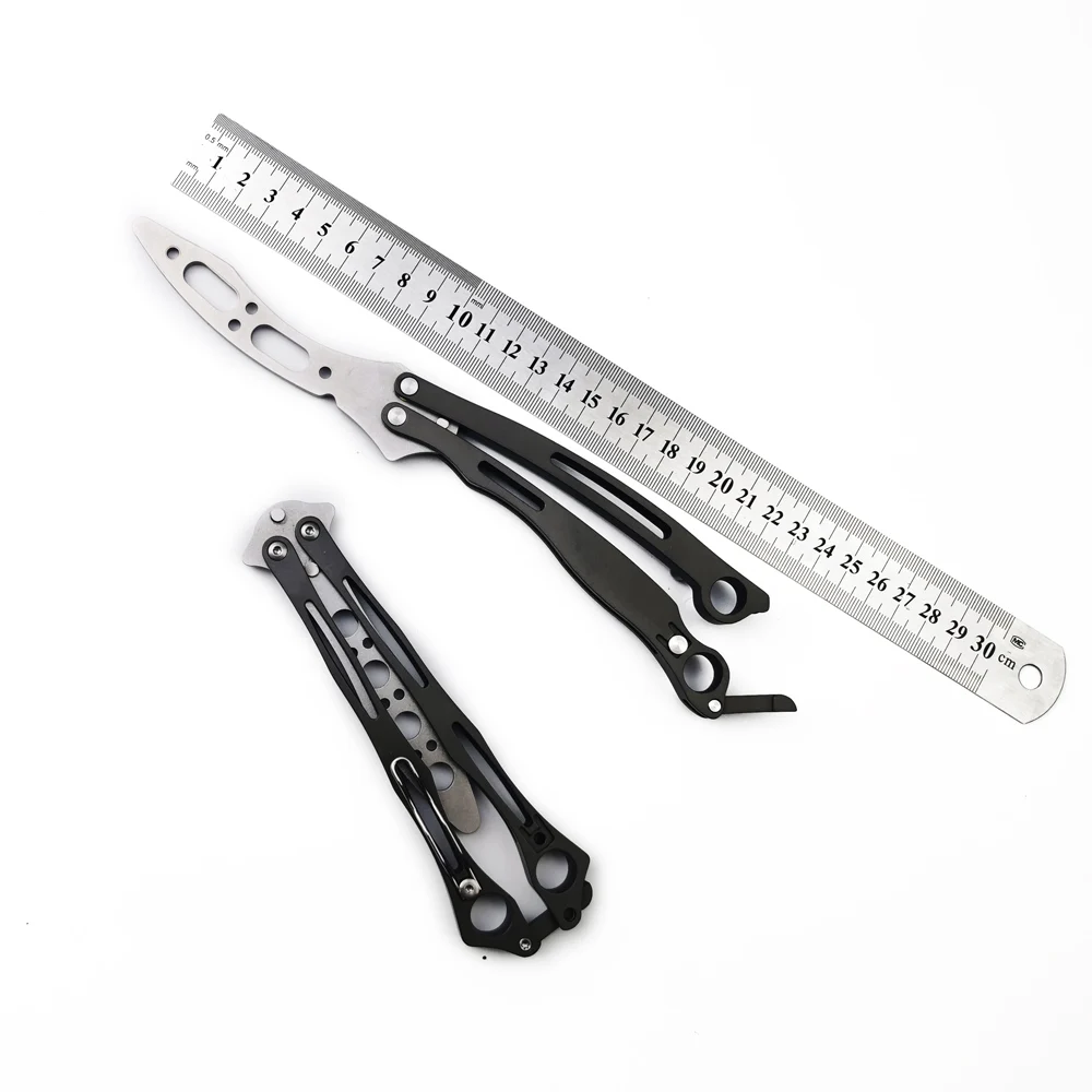 spyderco Butterfly training Knife Folding Blade Self Defense not sharpened Knife
spyderco Butterfly training Knife Folding Blade Self Defense not sharpened Knife