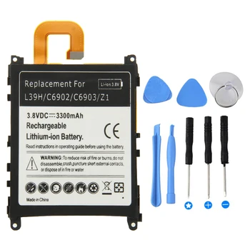 3300mah Top Quality Battery For Sony Xperia Z1 L39H C6902 C6903 Z 1 Mobile Phone Battery For Sony Z1 Battery +Tool
3300mah Top Quality Battery For Sony Xperia Z1 L39H C6902 C6903 Z 1 Mobile Phone Battery For Sony Z1 Battery +Tool
