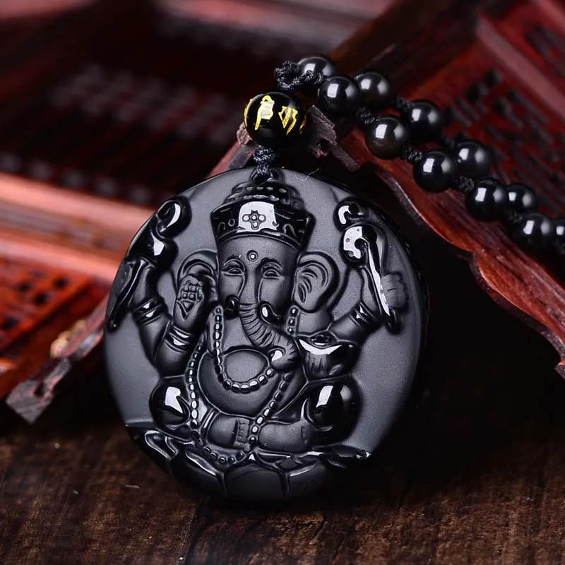 DropShipping Black Obsidian Necklace Pendant Thailand Geneisha Elephant Men's Jewelry Women's Jewelry
DropShipping Black Obsidian Necklace Pendant Thailand Geneisha Elephant Men's Jewelry Women's Jewelry