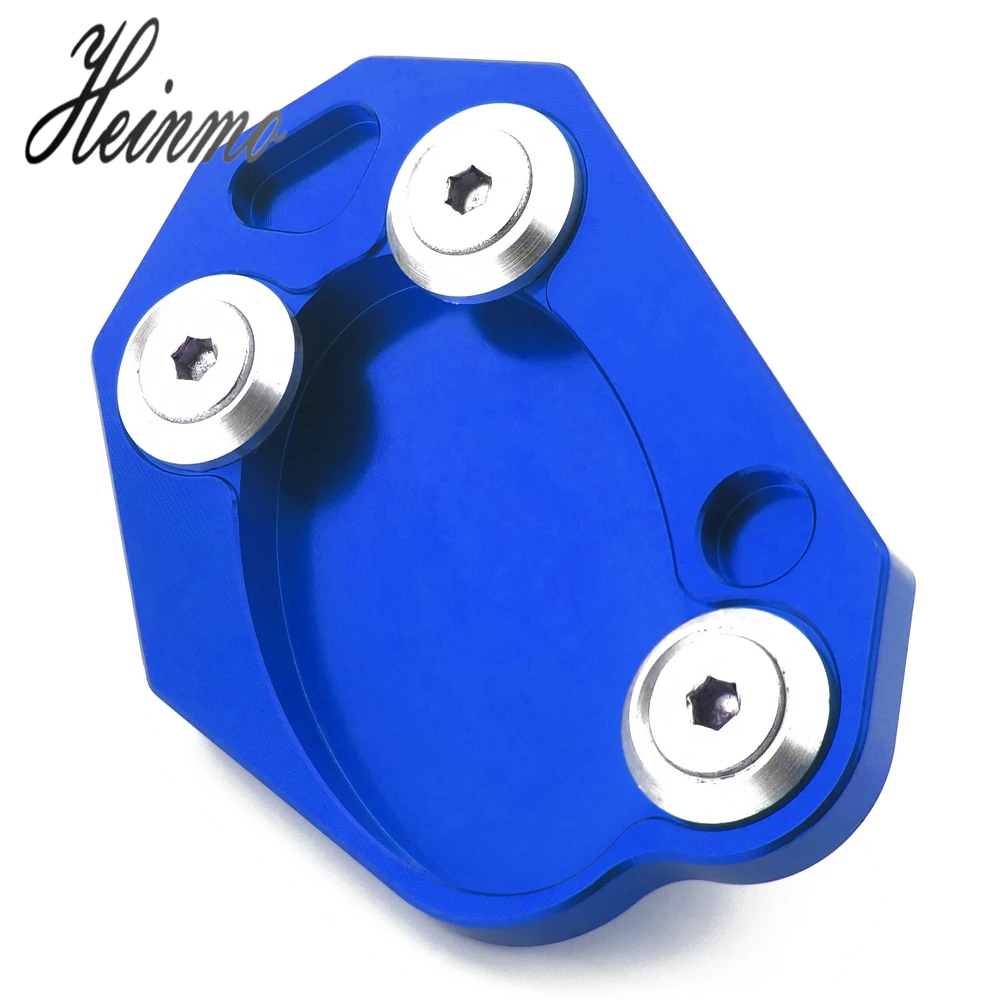 For Kawasaki Z800 Z1000 Z1000SX Ninja 400R 650650R 1000 ZX-6R10R ER4N4F ER6N6F Versys 650 Motorcycle Kickstand Enlarge Plate (17)