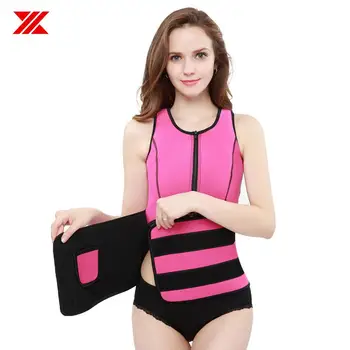 HEXIN Women Neoprene Sauna Suit Belt U Shape Tank Zip Top Vest with Adjustable Waist Belt Workout Slimming Vest Sweat Shaperwear
HEXIN Women Neoprene Sauna Suit Belt U Shape Tank Zip Top Vest with Adjustable Waist Belt Workout Slimming Vest Sweat Shaperwear