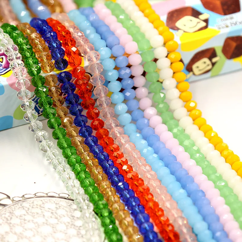 Fashion Crystal Beads Glass Bead Diameter 4 6 8 10mm Jewelry Accessories DIY Bracelet Making Fittings
Fashion Crystal Beads Glass Bead Diameter 4 6 8 10mm Jewelry Accessories DIY Bracelet Making Fittings